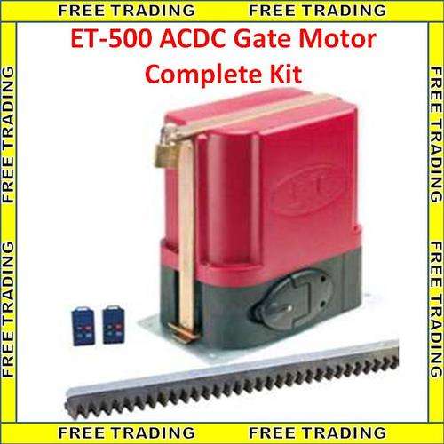 ET 500 ACDC Gate Motor Complete Kit (500Kg)