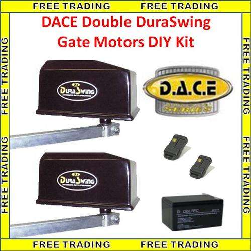 DACE Double DuraSwing Gate Motors DIY Kit
