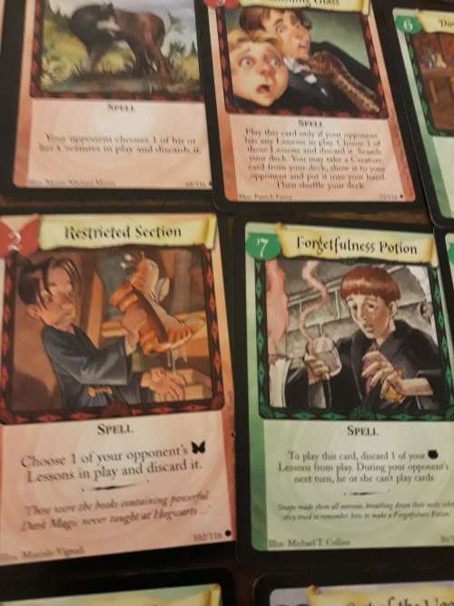 Harry Potter Cards Collection x67 - ORIGINAL!