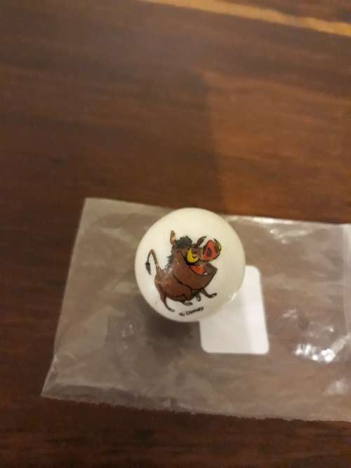 A Collection of 3 Lion King Marbles