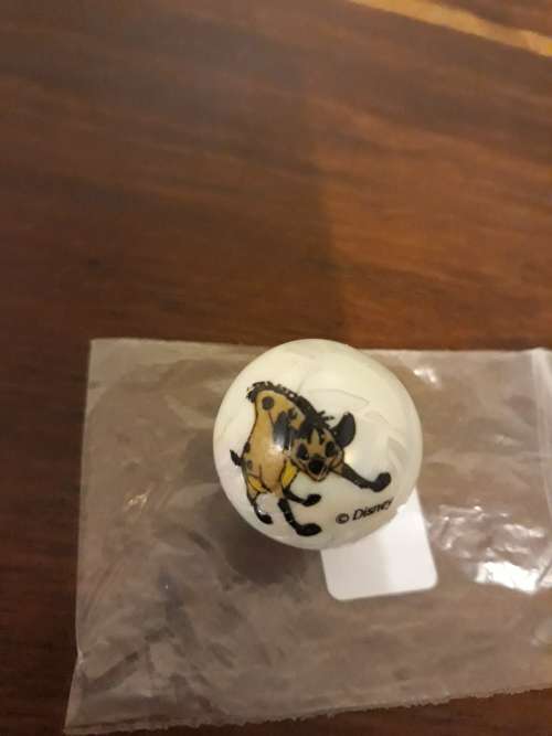 A Collection of 3 Lion King Marbles
