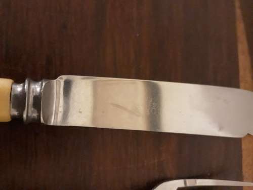 Antique Bone Handle Set by: Seffield England`s Cox co.