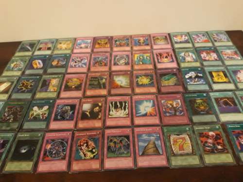 A HUGE Lot of (x55) Yu-Gi-Oh Trap AND Magic Cards