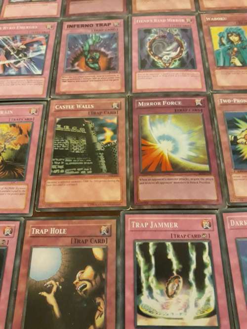 A HUGE Lot of (x55) Yu-Gi-Oh Trap AND Magic Cards
