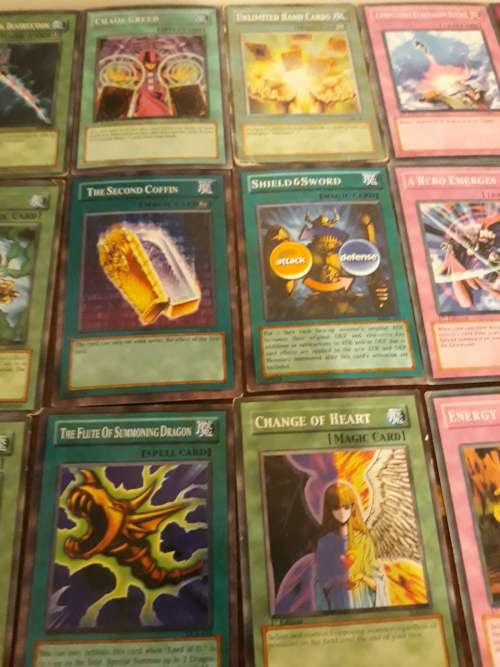 A HUGE Lot of (x55) Yu-Gi-Oh Trap AND Magic Cards