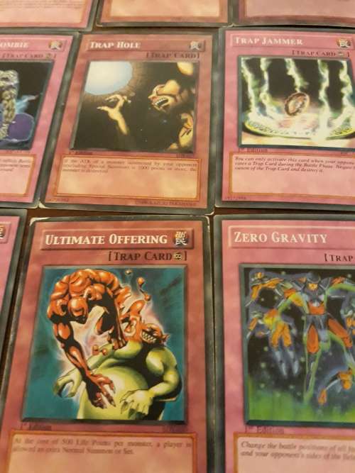 A HUGE Lot of (x55) Yu-Gi-Oh Trap AND Magic Cards