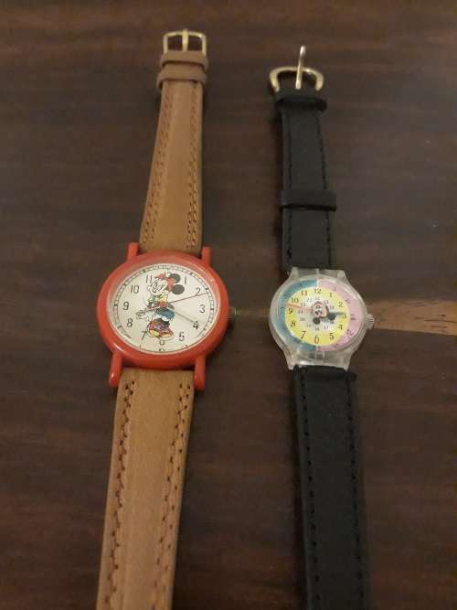 A Set of Two Original Disney Watches