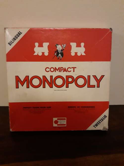 Vintage Bilingual Monopoly - Compact Edition!