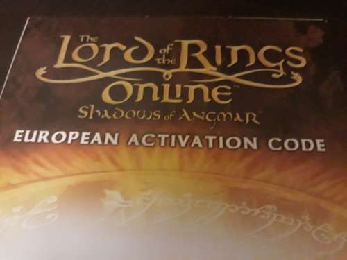 Super Find! Lord of the Rings Online Special Eddition PC Game