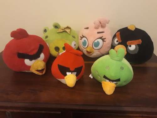 An Awesome Angry Birds Plushy Lot