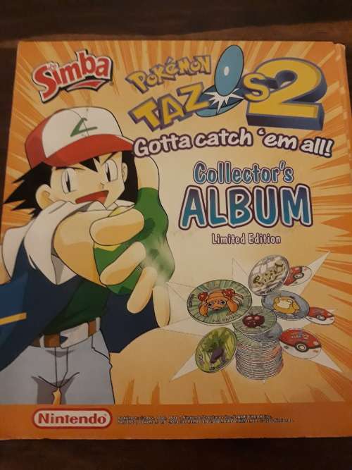 Pokemon Tazzo Albums - All Complete! No. 1-3