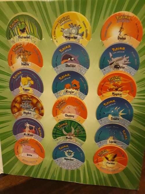 Pokemon Tazzo Albums - All Complete! No. 1-3