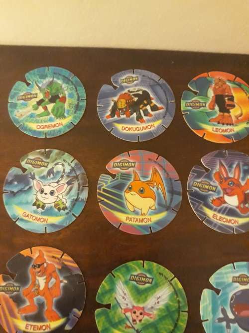 Complete Digimon Tazzo Set No. 1-40