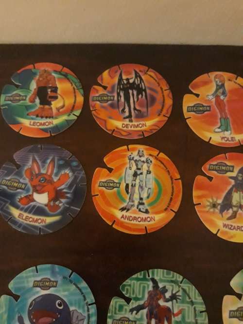 Complete Digimon Tazzo Set No. 1-40