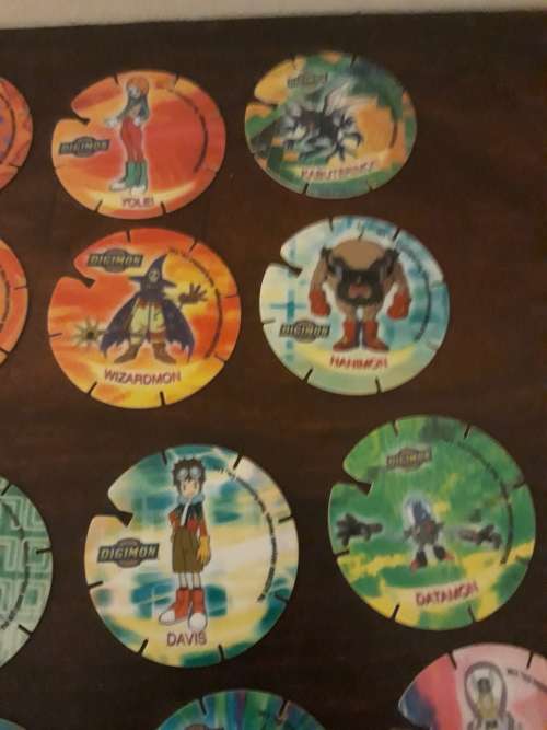 Complete Digimon Tazzo Set No. 1-40