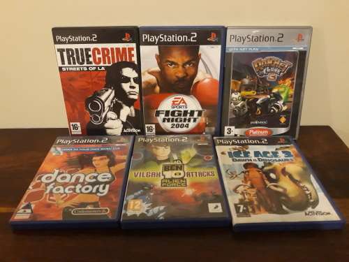 PS 2 Games Lot x6