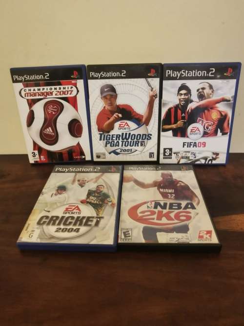 PS2 Sports Games x5
