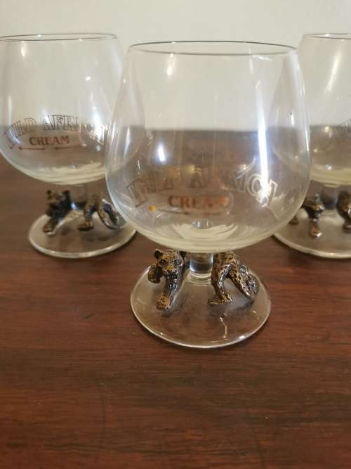 Ltd Edition Wild Africa Cream Glasses
