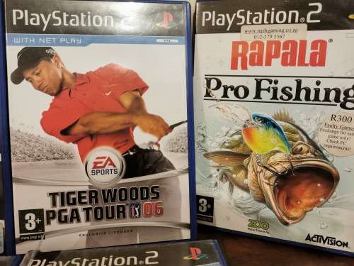 PS2 Sports Games x7 for One Bid