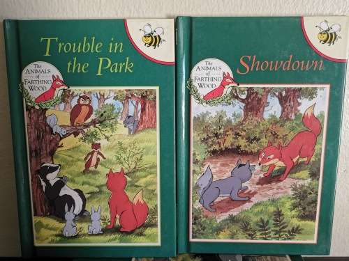 Very Rare!!! Farthing Wood Animals Collection by Buzz Books x13