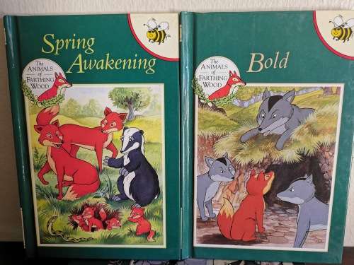 Very Rare!!! Farthing Wood Animals Collection by Buzz Books x13