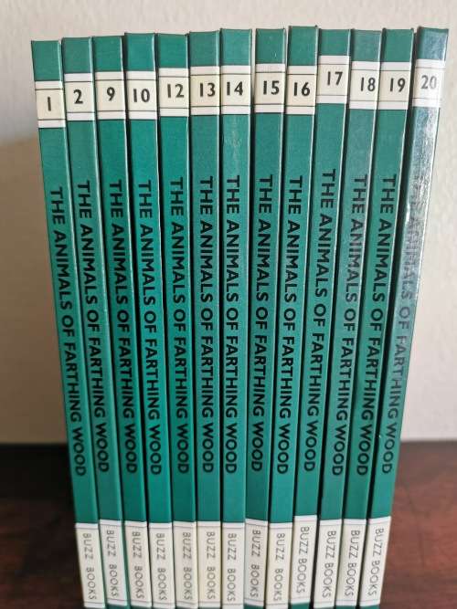 Very Rare!!! Farthing Wood Animals Collection by Buzz Books x13