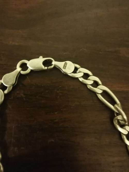 Solid Sterling Silver Pair of Necklaces 37 Grams