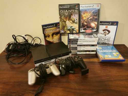 PS2 Combo with 2 Consoles and x13 Games