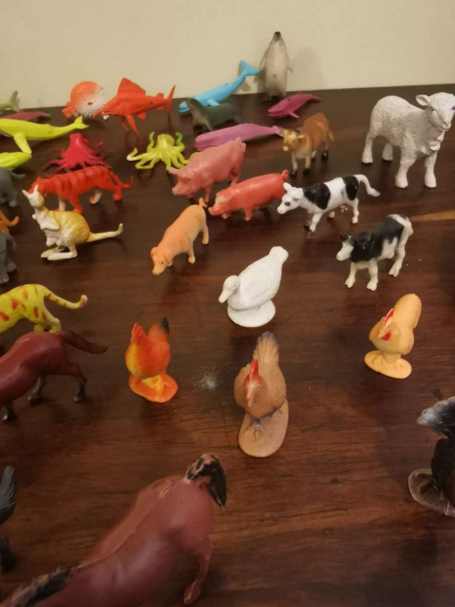 Vintage Good Quality Plastic Animals