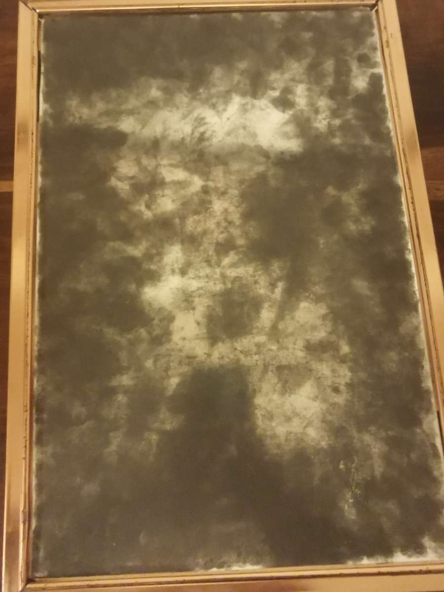 Large Vintage Tin with a Ship 25x35cm