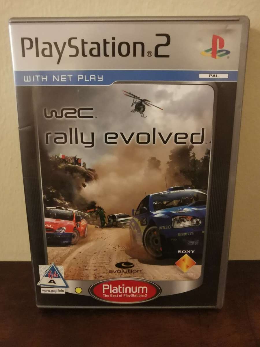 WRC Rally Evolved on PlayStation 2 Complete with Booklet