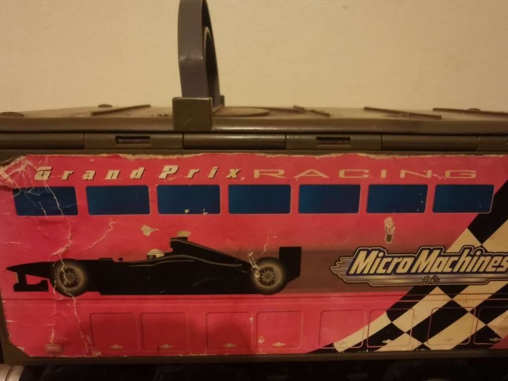 Micro Machine Grand Prix Truck with Cars