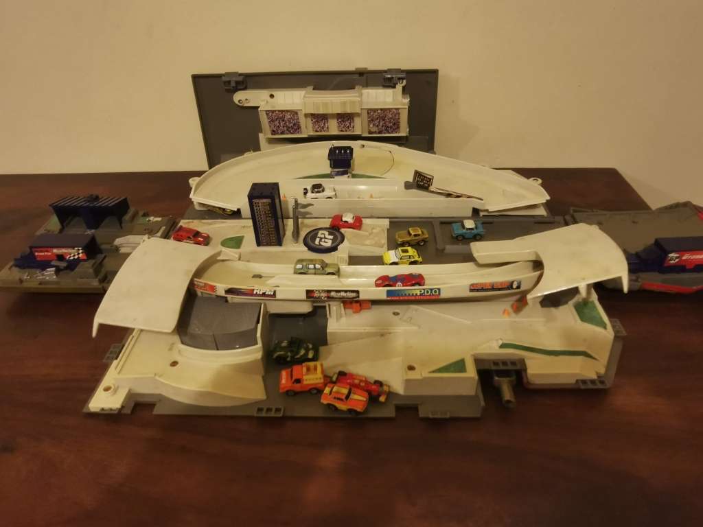 Micro Machine Grand Prix Truck with Cars