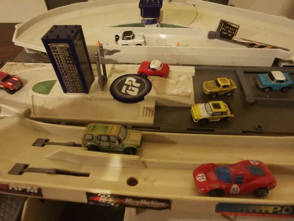 Micro Machine Grand Prix Truck with Cars