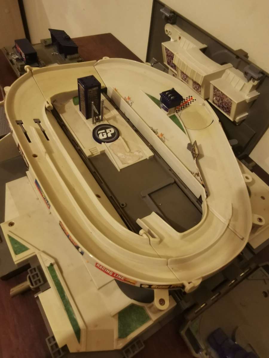 Micro Machine Grand Prix Truck with Cars