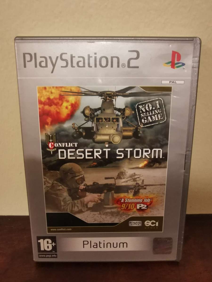 An Absolute Classic on PlayStation 2 - Conflict: Desert Storm with Booklet