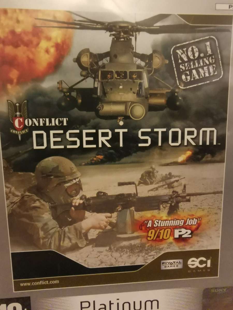 An Absolute Classic on PlayStation 2 - Conflict: Desert Storm with Booklet