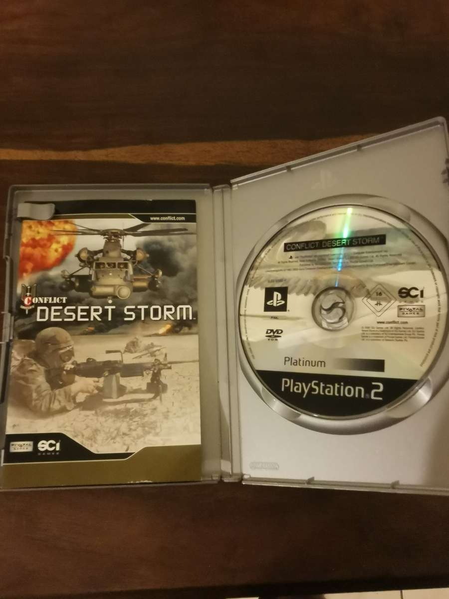 An Absolute Classic on PlayStation 2 - Conflict: Desert Storm with Booklet