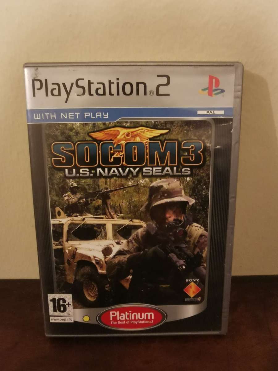SOCOM 3 US Navy Seals on PlayStation 2 with Booklet