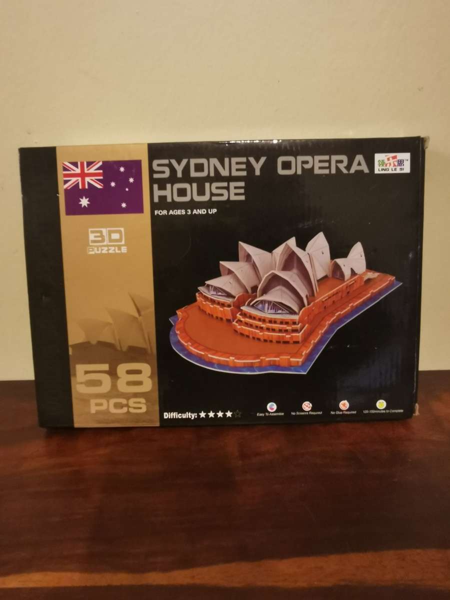 3D Puzzle of the Sydney Opera House