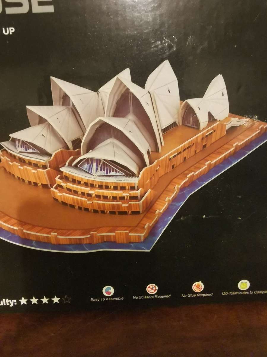 3D Puzzle of the Sydney Opera House
