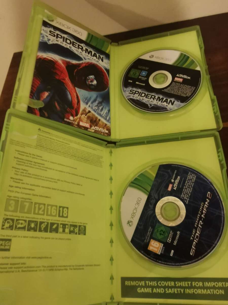 Spiderman Game Combo for Xbox 360