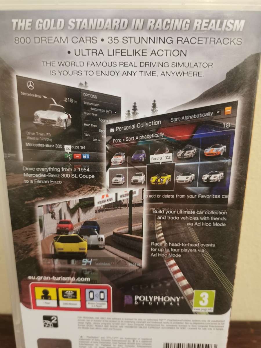 Gran Turismo on PSP with Booklet