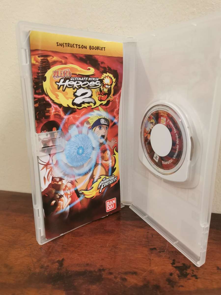 Naruto Ultimate Ninja Heroes 2 on PSP with Booklet
