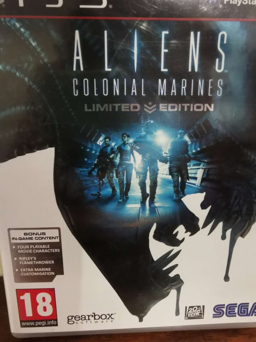 Aliens: Colonial Marines Ltd Edition on PlayStation 3 with booklet.