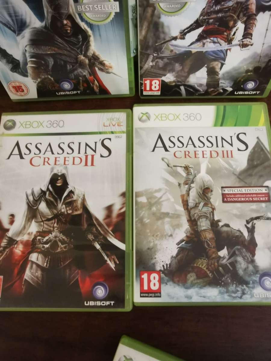 Assassin's Creed Collection for Xbox 360 Complete with Booklets