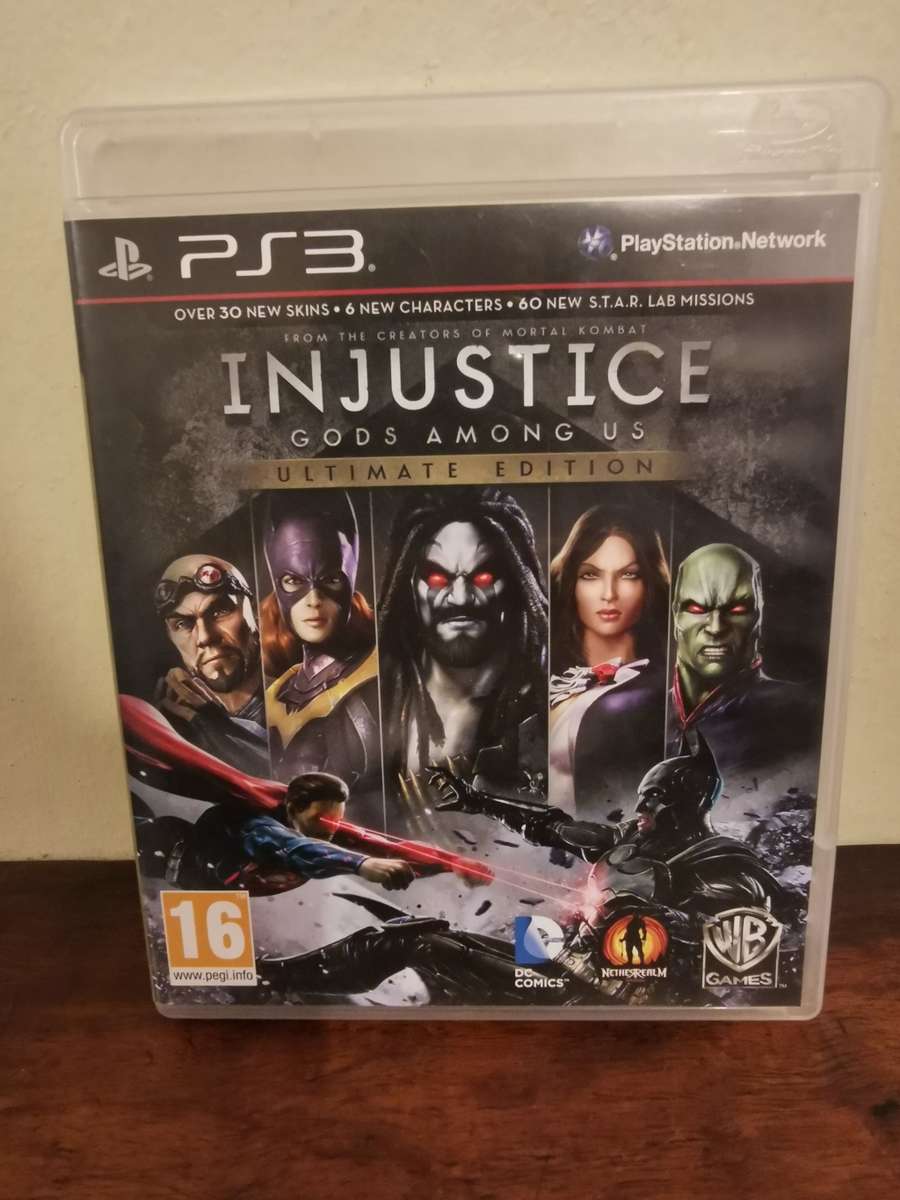 Injustice: Gods Among Us Ultimate Edition on PlayStation 3 with Booklet