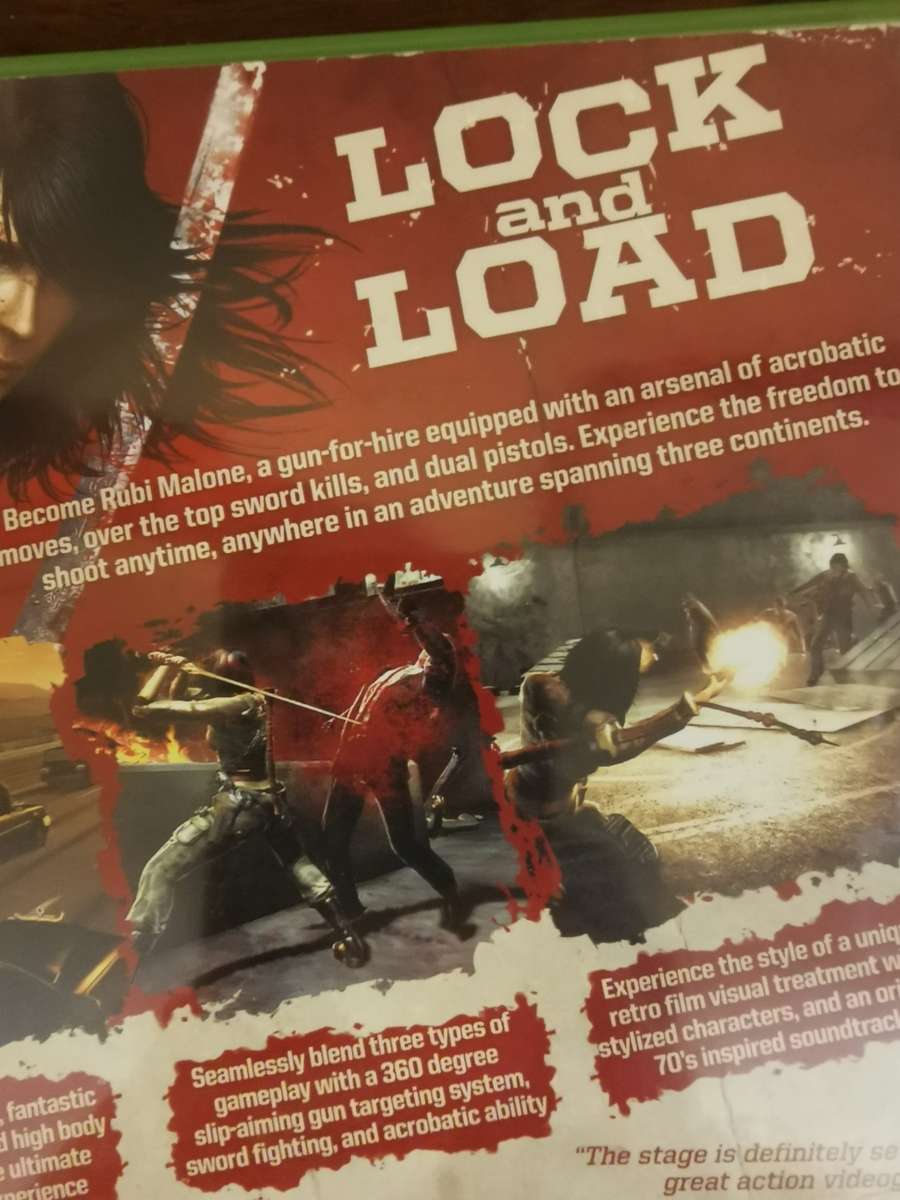 WET on Xbox 360 with Booklet