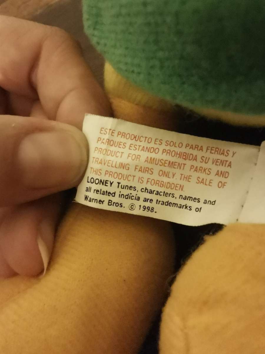 Original 1998 Looney Toons Robin Hood Tweetie - 30cm Tall