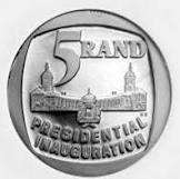 *** 1994 PRESIDENTIAL INAUGURATION R5 COIN (CIRCULATED)***